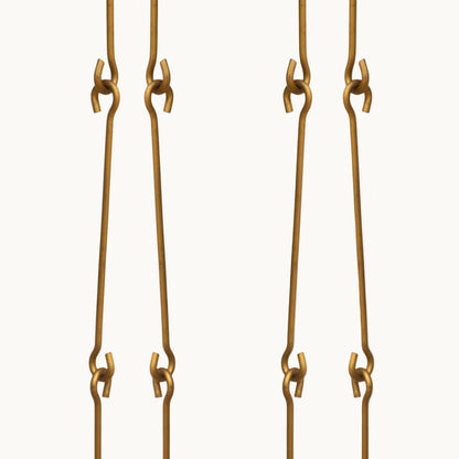 Thar Arts & Furniture - Solid Teak Wood & Cane Reversable Backrest Swing