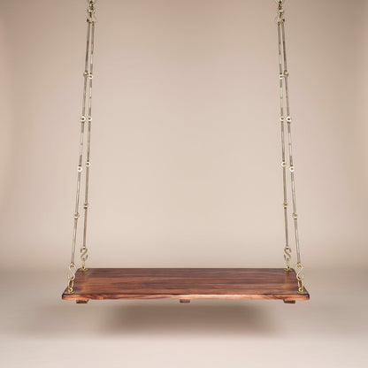 Sheesham Wood Swing Plank – Honey Finish