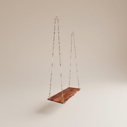 Sheesham Wood Swing Plank – Honey Finish