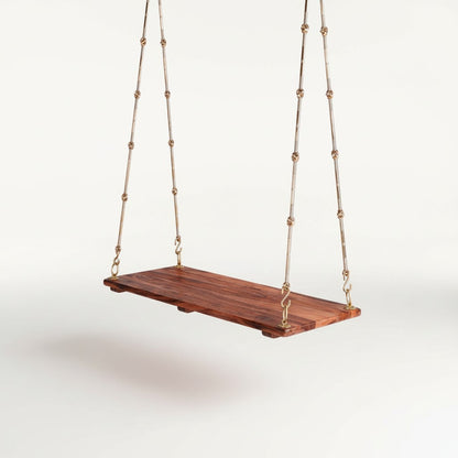 Sheesham Wood Swing Plank – Honey Finish