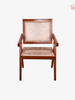 Teak Wood Study Chair Rattan