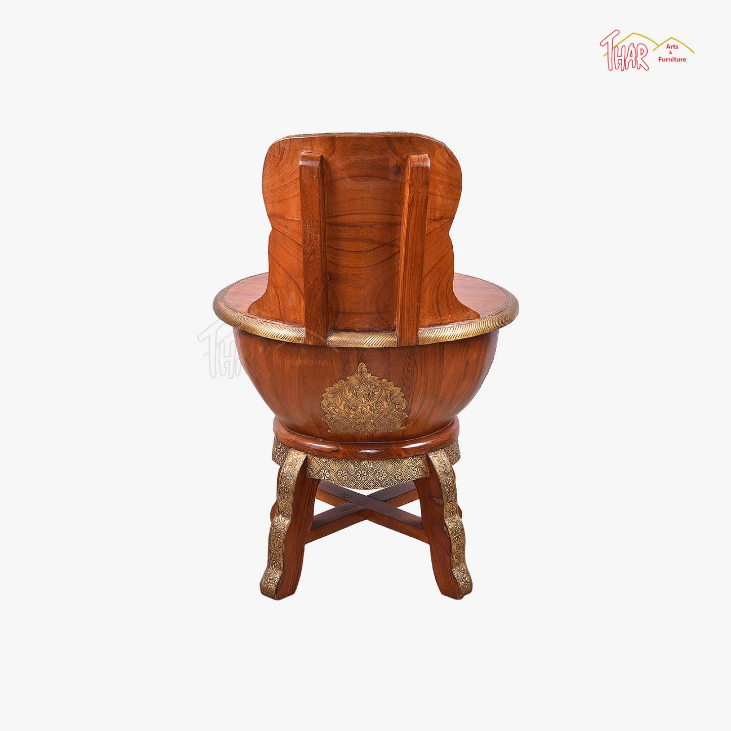 Thar Arts And Furniture - SOLID WOOD CAFETERIA CHAIR