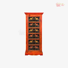Wooden Kitchen Cabinet in Multi Color Mango Wood