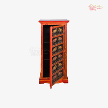 Wooden Kitchen Cabinet in Multi Color Mango Wood