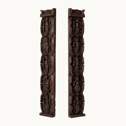 Thar Arts And Furniture - Dasavatar Vertical Panel