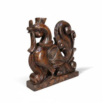 Thar Arts and Furniture - Wooden Pair of Hamsa Bird (Annapakshi)