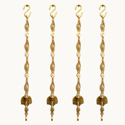 Thar Arts And Furniture - Swing Chain Single Peacock with Peacock Figure