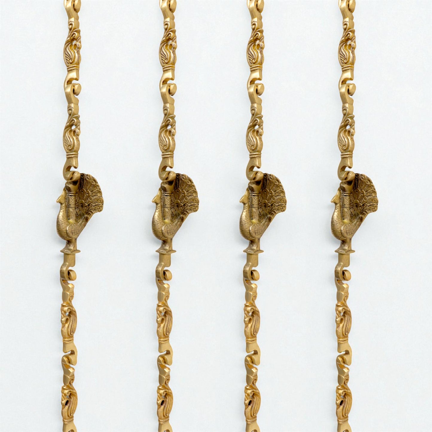 Thar Arts And Furniture - Swing Chain Single Peacock with Peacock Figure