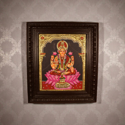 Thar Arts And Furniture - Lakshmi Tanjore Painting