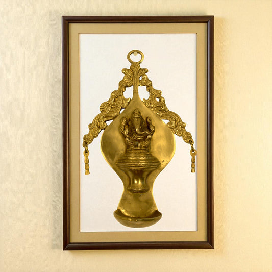 Thar Arts And Furniture - Ganesh Wall Deepak