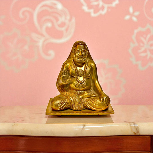 Thar Arts And Furniture - Bronze Raghvendra Statue